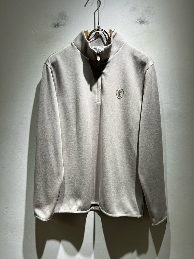 Bc-Brunello Cucineli 2025秋冬新款男士长袖打底，众多明星都爱穿的时尚百搭单品！超级好看,喜欢经典简约的朋友,一定不能错过了这款！沉稳大气