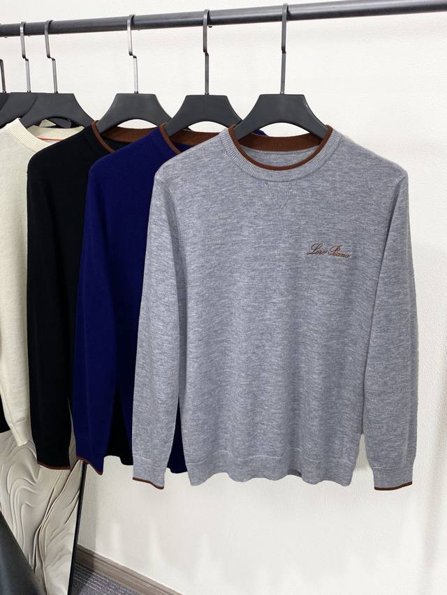 Lp男士高端商务休闲纯羊毛羊绒羊毛混纺针织毛衫，贸易公司渠道臻品，系出名门，纯正血统品质，意大利原产出品，25年F W秋冬新品！年度Top单品！！ 颇具意大利典