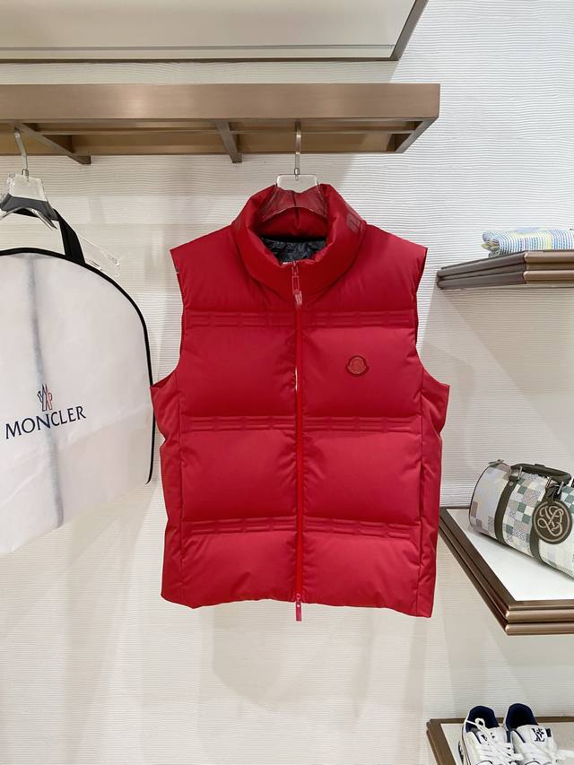 特级羽绒Moncler Genius天才设计师联名系列.Sparky男女款羽绒马甲Moncler X A Ap Rocky联名推送.原版两色购入开发.原厂替换面