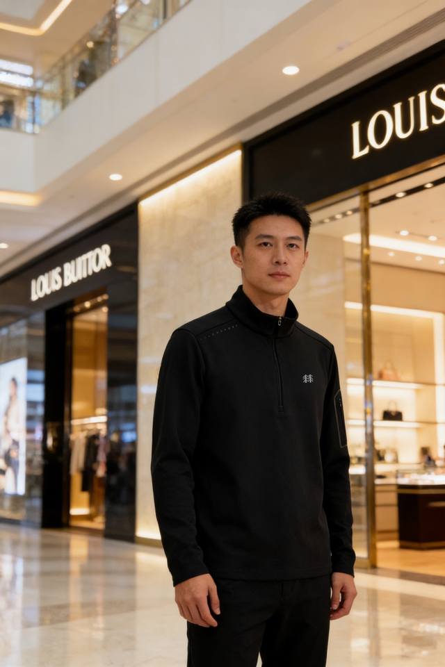 可隆Kolon Sport半拉链长袖T恤，特殊定制专业户外面料.微拉绒面料柔软亲肤，速干又保暖，秋冬穿超合适半拉链设计方便穿脱，立领更护颈，袖口和下摆弹性好，贴