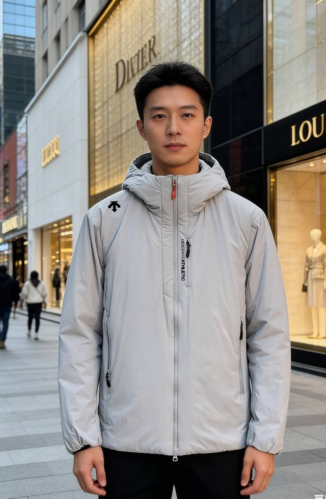 Descente迪桑特新款户外棉服.高品质新品推荐！新型保暖棉服.即时尚又保暖.整件衣服结合独有的3D立体裁剪版型舒适百搭. 剪裁挺括，兼具功能性与时尚感，适合