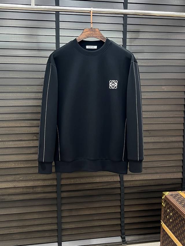 Loewe-罗意威# 25秋冬 八明治空气层套头圆领卫衣 男女同款时尚休闲套头卫衣衫！贸易公司渠道稀出，领先官网发售！一直都是神奇的存在，有着极高的辨识度，总是
