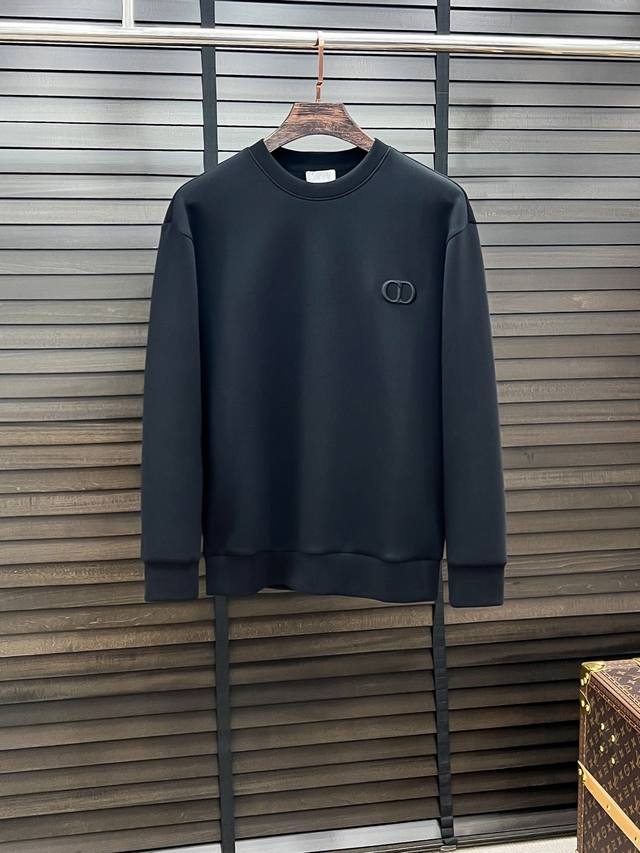 Dior-迪奥# 25秋冬 八明治空气层套头圆领卫衣 男女同款时尚休闲套头卫衣衫！贸易公司渠道稀出，领先官网发售！一直都是神奇的存在，有着极高的辨识度，总是以极