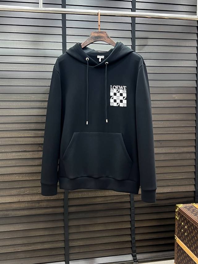 Loewe 罗意威# 25秋冬 八明治空气层套头连帽卫衣 男女同款时尚休闲套头卫衣衫！贸易公司渠道稀出，领先官网发售！一直都是神奇的存在，有着极高的辨识度，总是