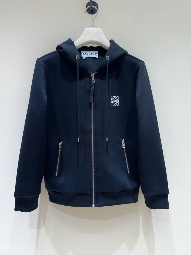 Loewe罗意威 2025秋冬最新爆款夹克外套 面料精选高支高密双股空气层长绒棉 手感超级舒服 Logo精选全进口环保材质 超级漂亮M-3Xl 178 140斤