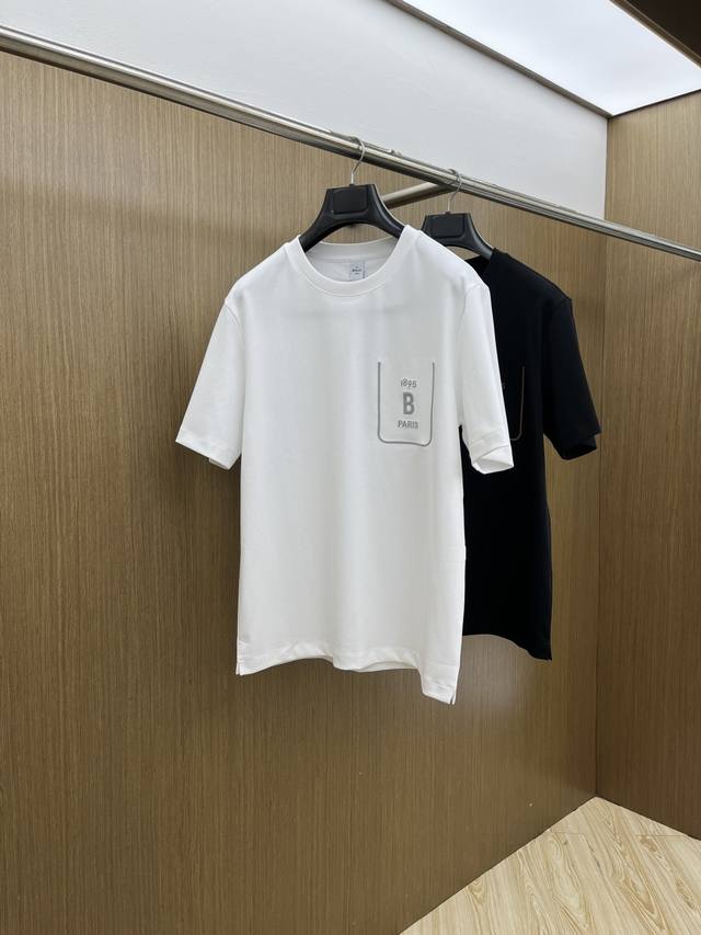 早春 Bt 高端定制 2026早春独家专供新款原单男士休闲短袖T恤 高端定制 高端版本 时尚百搭爆款进口长绒棉面料 手感超柔软细腻 穿着亲肤舒适 高端精品 代工