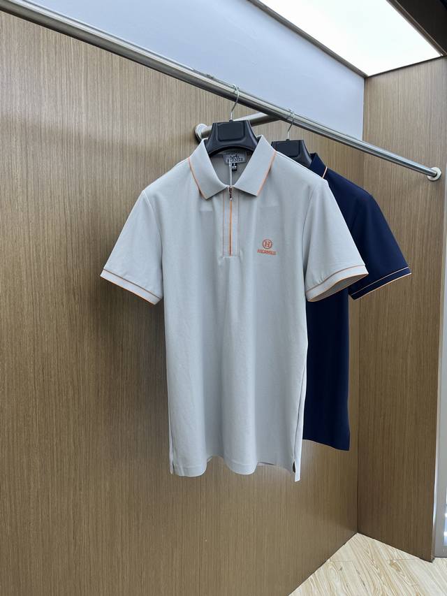 新款 Her 2540春夏新款男士短袖polo衫，品牌最新设计元素！既不单调也不复杂,恰到好处的展现品味！客供顶级定制珠地棉面料！舒适吸汗透气根本不在话下,面料