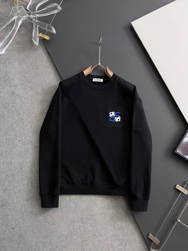 Loe*最高版｜独家 高端定制。 15年专业卫衣，无论是面料上还是版型上都是完美越级，精美工艺圆领款，独家特制纯棉380克面料升级水洗大毛圈、柔软贴身科技面料，