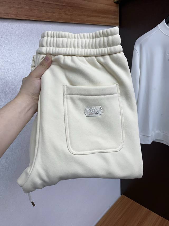 拉夫劳伦 秋冬新款加绒休闲裤，老钱风格强势上新，新款不断！！！高级纯棉面料，寒冬保暖神器，男士休闲长裤，整体蓬松柔软，非常显质感与款型感，着身更是无比舒适，不易