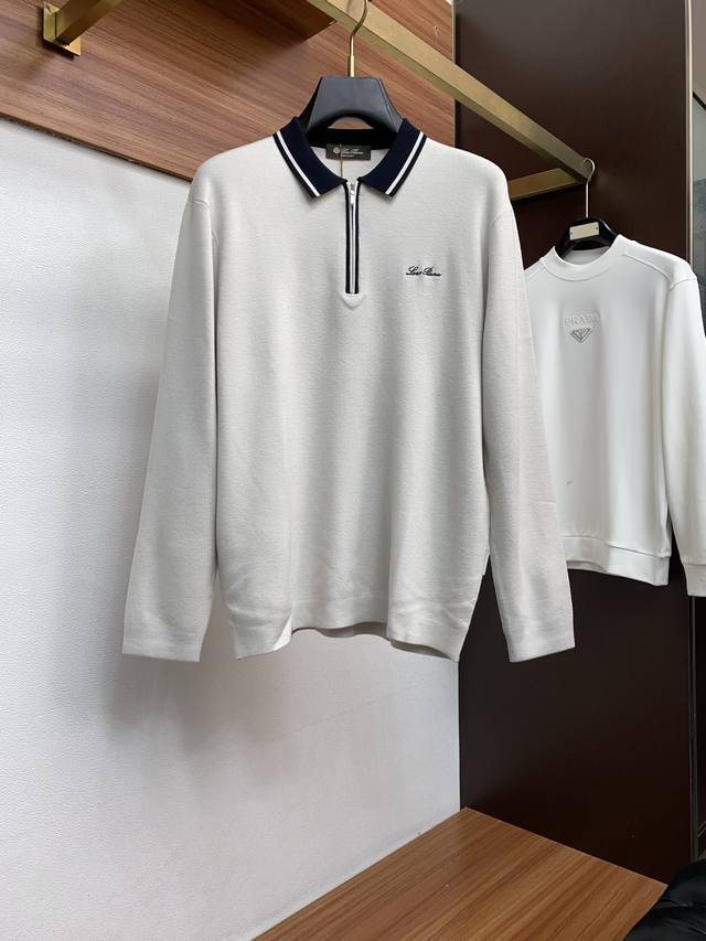 Lp 诺悠翩雅 25秋冬商务翻领领毛衣 精品羊毛混纺毛衫 男款高端定制臻品系列 隶属品牌高端主线 专利顶级纱线混纺 以创新来阐释常规款式 面料的配置更是颠覆常往