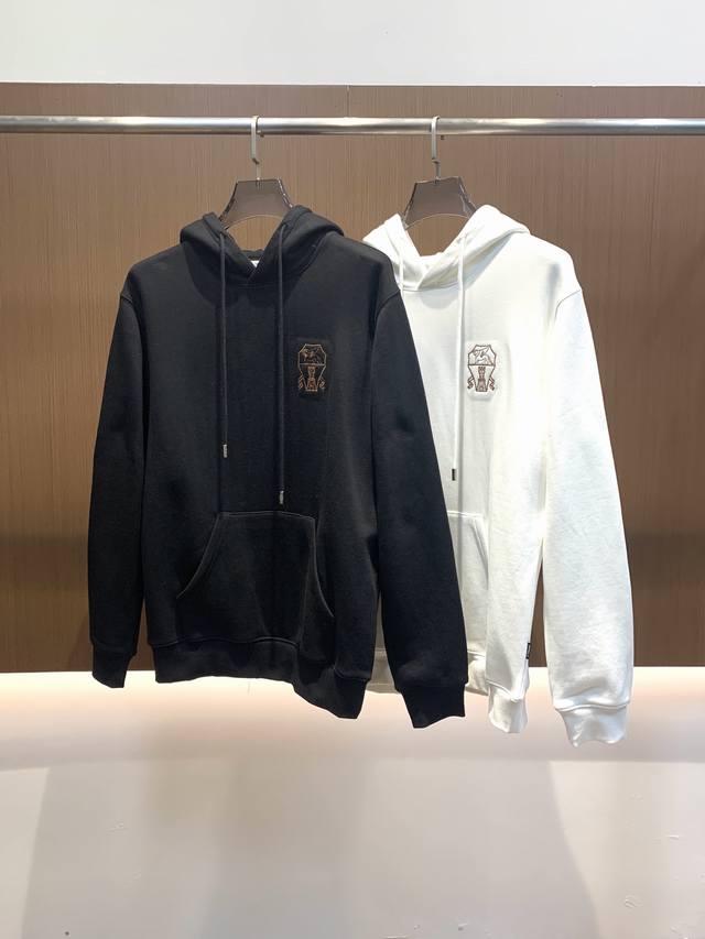 布鲁提加绒款 25Ss 新品 最新最顶级版本精美工艺连帽卫衣，最顶级的品质专柜原单套头衫，顶级制作工艺进口面料，专柜品质重工刺绣设计，采用进口高端订制面料，进口