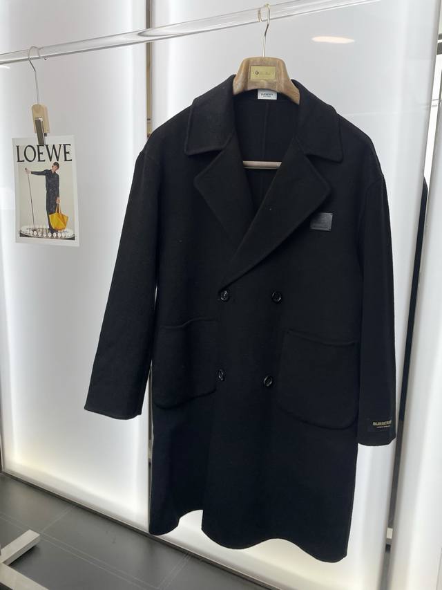 长款大衣-Burberry巴宝莉砸锅卖铁都要上的新款！新款原单男士羊毛双面呢大衣长款双排扣经典毛呢外套渠道特供 高端货官网柜台同步 简约经典大爆款。简洁利落又清