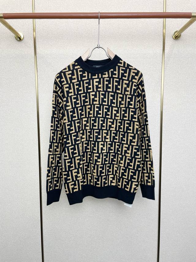 Fendi芬迪砸锅卖铁都要上的新款！最新时尚毛衣 经典设计感与颜值爆棚的外套，品质更是无法挑剔品控可以直接入手，不容过错的高端臻品！通过细节图片便可感受到它强悍