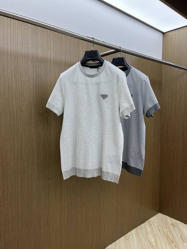 早春 pd 高级定制 26Ss春夏新款圆领短袖T恤 原版定制 面料选用进口珠地棉 轻薄透气 上身丝滑舒适 高端大气经典百搭 码数：48-56 C10