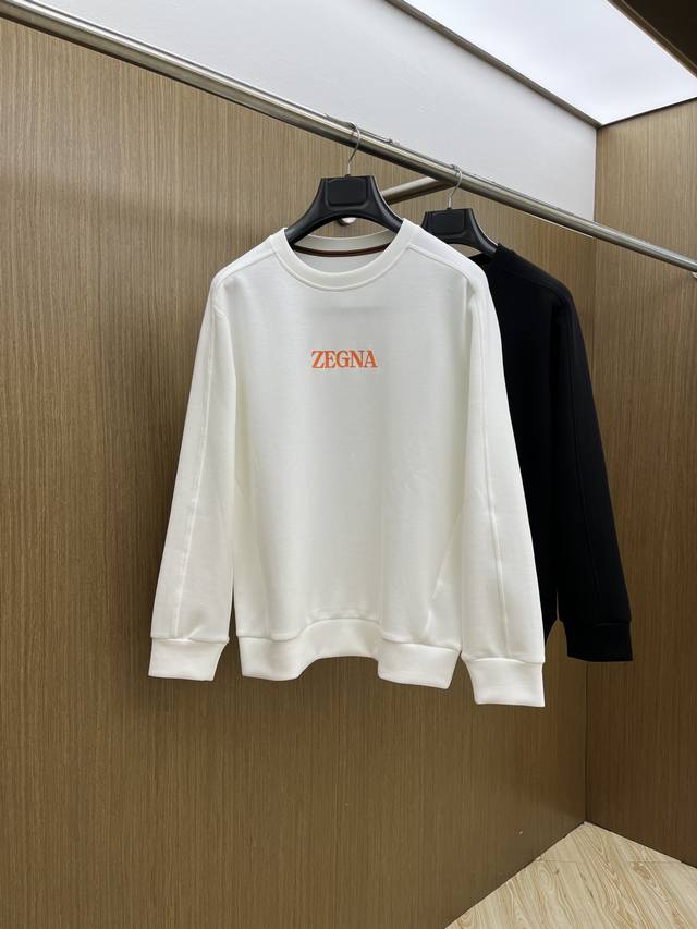 秋冬 Zz 25秋冬家族男士高端圆领运动长袖卫衣，香港洋行渠道货，纯正血统品质，25年秋冬 新款，经典王牌系列！ 高端奢华且白金级的一款经典基础款T恤，通体的设