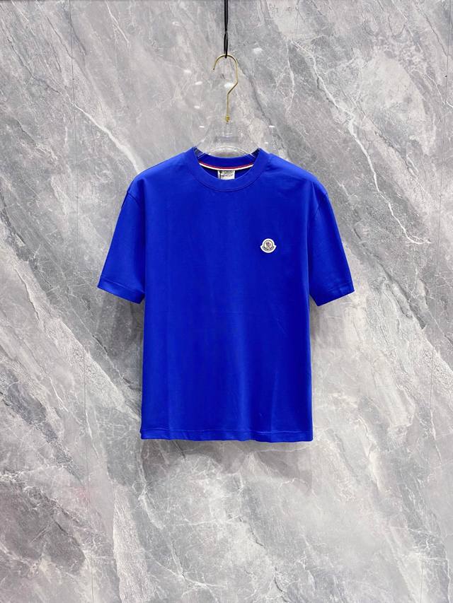 蒙口 2026夏装新款男女同款短袖T恤，！定制专属纯棉面料，定制原版工艺螺纹，胸前重工字母Logo工艺设计！简约大方，从容百搭，档次极高，完美融入时尚还有风情感