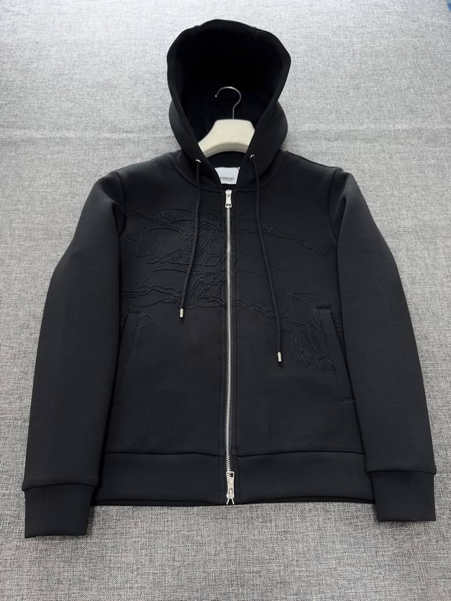 巴宝莉 2025秋冬最新爆款夹克外套 面料精选高支高密双股空气层长绒棉 手感超级舒服 Logo精选全进口环保材质 超级漂亮M-3Xl 178 140斤穿L 最大