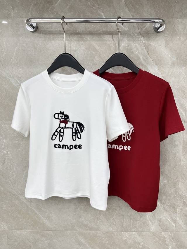 爆款现货 原单品质 小众*｜26马年限定新品短袖T恤 精致宽松版型上身巨显瘦！ 定制最新工艺 低调奢华！ 时髦精必备单品解锁所有穿搭！ 认准我家品质！经典单品时