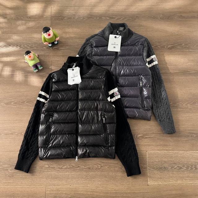 特价 无质量问题不退不换 DDD 灰色S1 M1 L1 Xl1 DDD 黑色L1 Xl1 DDD 供350 DDD 蒙口 Moncler 盟可睐冬季新款立领羊毛