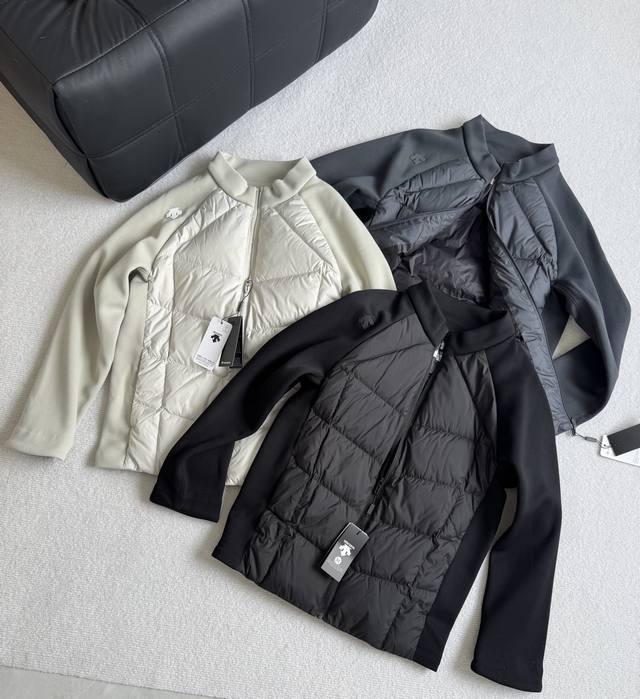 DDD Ds 迪桑特25秋冬新款！安欣同款！90%新国标白鸭绒！男士时尚休闲百搭拼接立领羽绒服！掌柜力荐！太赞啦！全新升级版！观网门店同步！90%新国标白鸭绒填