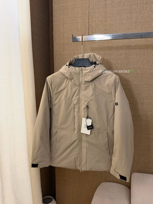 DDD Kolton Sport棉服 卡其色细节 DDD