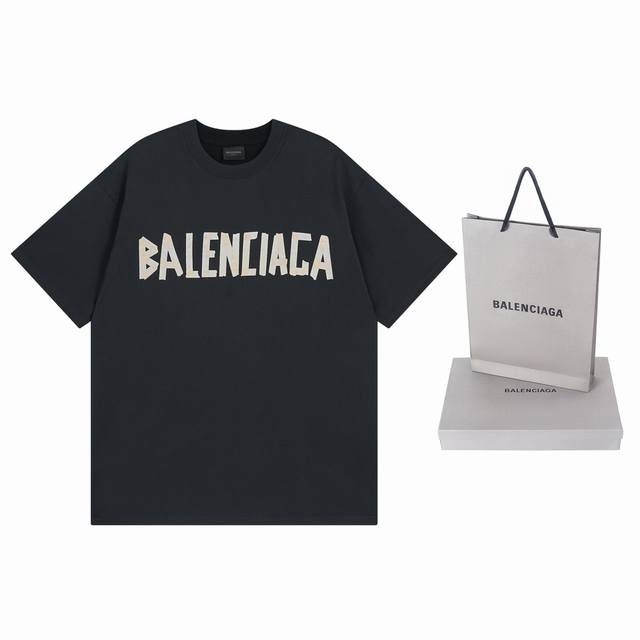 细节图 顶级版本.官网品质 Balenci*Ga 巴黎.24Ss最新前后不同颜色面料拼接.Ab双面印花绣花双结合经典款.第一时间正品研制。注意拼接位新做法，巨别