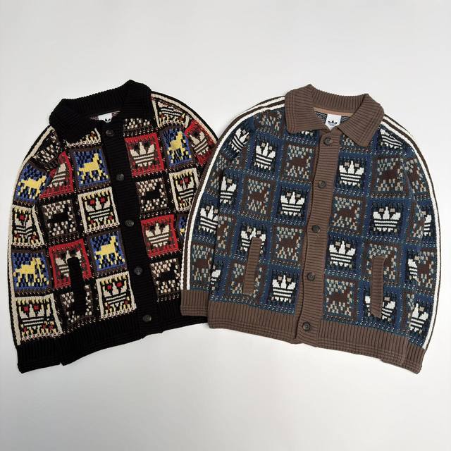 此款售后不停 DDD 区别广州通货！辅料全部开模定制！ DDD Adidas Originals Fw25 Crafted Jacket Sweater DDD