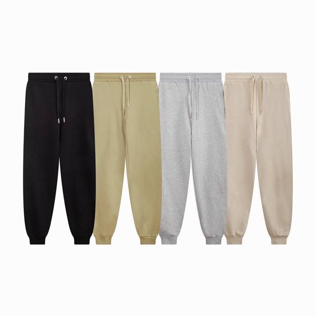 512# 特价 爆款 DDD 512# Ami Paris 24春夏新款小爱心休闲长裤 后口袋绣花 380克纯棉毛圈面料 宽松版型 松紧腰运动裤 男女同款 DD