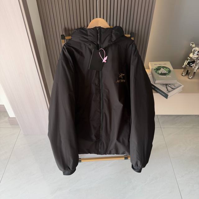 Arc'teryx 始祖鸟五色防风保暖耐磨防泼水自发热连帽外套棉衣外套 刺绣款 DDD 户外抗寒零下！黑科技聚凝胶抗湿冷保暖棉服！正儿八经的带工厂P出的！这个跟