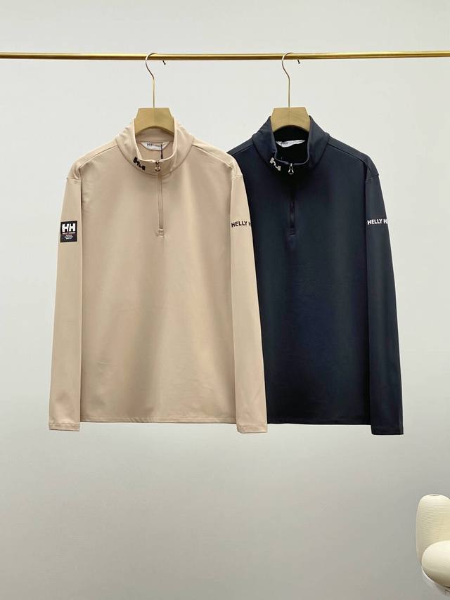 Helly Hansen Hh 海利汉森男秋冬小高领半拉链保暖套头长袖T恤 DDD 立领+半拉链设计一直都很喜欢，视觉上会拉长整个脖子的线条，整个人看起来更加的
