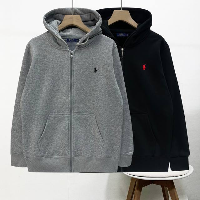加绒 Polo Ralph Lauren拉夫劳伦-开衫卫衣新款刺绣工艺情侣款加绒卫衣 高端高品系列 绝对强烈推荐！高品质，细节很到位， DDD 舒适透气！胸前经