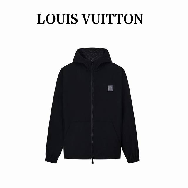 全年有货 年后可以退换放心推 DDD DDD Louisvuitton 路易威登 皮章Logo暗纹提花双面穿冲锋衣夹克外套 DDD 原版23000购入，双面穿夹