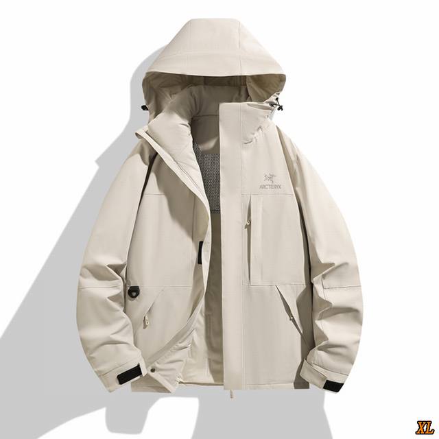 Arc’Teryx始祖鸟 独家实拍上新冬季高品质一体棉冲锋衣加棉加厚三防外套户外情侣发热保暖棉服时尚棉衣，本季主打，货源充足，放心主推，高端品质，经典设计，做工
