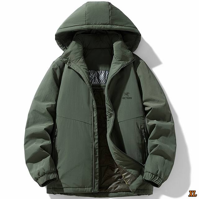 Arc’Teryx始祖鸟 独家实拍上新冬季高品质棉服大码石墨烯加厚防风夹克连帽外套休闲棉衣外套，本季主打，货源充足，放心主推，高端品质，经典设计，做工出色，经典