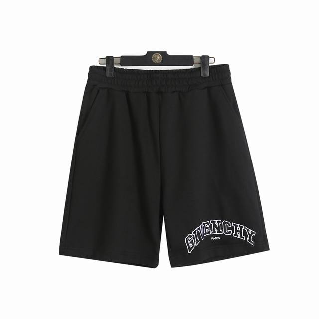 高版本Givenchy纪梵希 刺绣字母短裤，男女同款。采用100%纯棉毛圈面料 棉质细腻柔软轻薄透气。Logo均为高密度刺绣 超有质感上档次超有质感，可以说是真