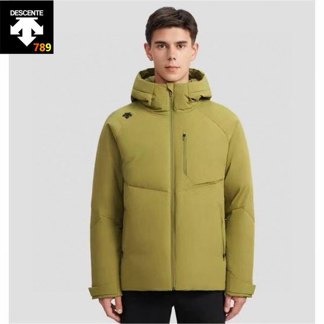 高品质 DDD Descente 迪桑特 综训系列 Heat Navi锁温科技运动休闲棉服 DDD 迪家户外王者Proton Lt 轻量级防水防风保暖连帽棉衣