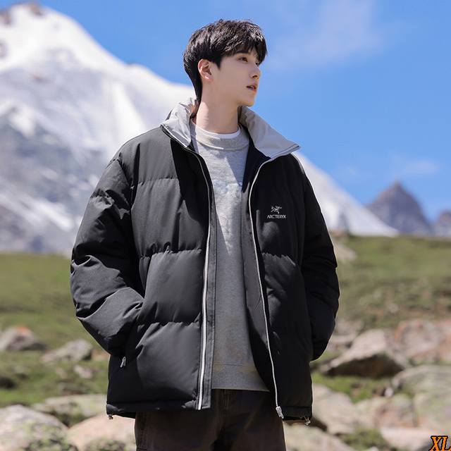 Arc’Teryx始祖鸟 独家实拍上新冬季高品质立领棉衣宽松潮牌休闲时尚加厚保暖棉服外套，本季主打，货源充足，放心主推，高端品质，经典设计，做工出色，经典百搭，