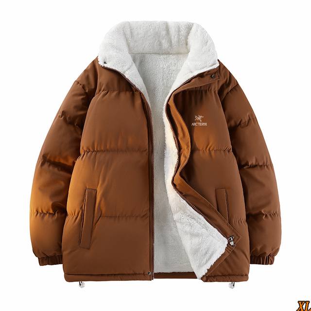 Arc’Teryx始祖鸟 独家实拍上新冬季高品质加绒加厚棉衣外套宽松情侣立领棉服保暖面包服棉袄，本季主打，货源充足，放心主推，高端品质，经典设计，做工出色，经典
