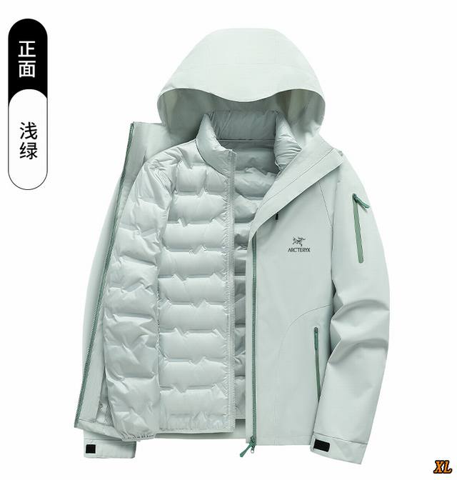 Arc’Teryx始祖鸟 独家实拍上新冬季高品质高端羽绒服户外登山服秋冬三合一羽绒冲锋衣外套滑雪服连帽三防夹克，本季主打，货源充足，放心主推，高端品质，经典设计