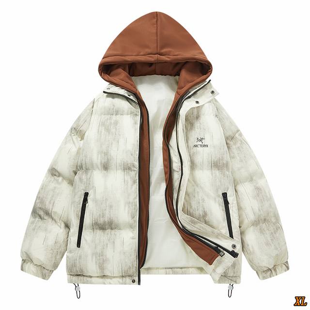 Arc’Teryx始祖鸟 独家实拍上新冬季高品质连帽棉衣加厚保暖棉袄外套假两件连帽棉衣外套休闲保暖棉袄，本季主打，货源充足，放心主推，高端品质，经典设计，做工出