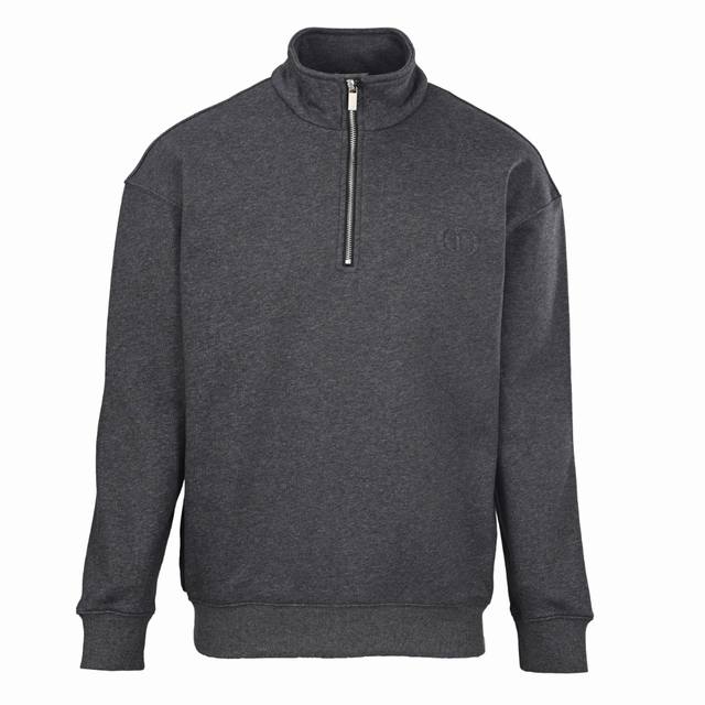 Dior迪奥Cdicon圆绣半拉链套装立领卫衣 DDD 原版14910购入，原版采用 G重抓绒布料，棉质起绒面料精心制作，超大版型。这款Cdicon半拉链卫衣为