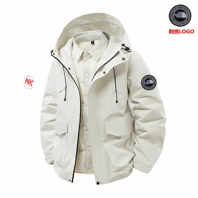 羽绒服冲锋衣三合一 冬季新品 DDD 北面The North Face系列，海外秋冬季限定全新系列登山服 加厚三合一运动冲锋衣户外登山防水防风拉链外套情侣款多色