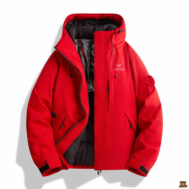 Arc’Teryx始祖鸟 独家实拍上新冬季高品质爆款棉服石墨烯户外棉衣防风防水加棉冲锋衣情侣棉服冲锋衣连帽棉衣，本季主打，货源充足，放心主推，高端品质，经典设计