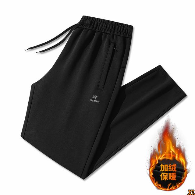 Arc’Teryx始祖鸟 独家实拍上新冬季高品质纯棉休闲裤加绒束脚卫裤加绒加厚保暖运动裤户外宽松长裤保暖裤加绒卫裤，本季主打，货源充足，放心主推，高端品质，经典