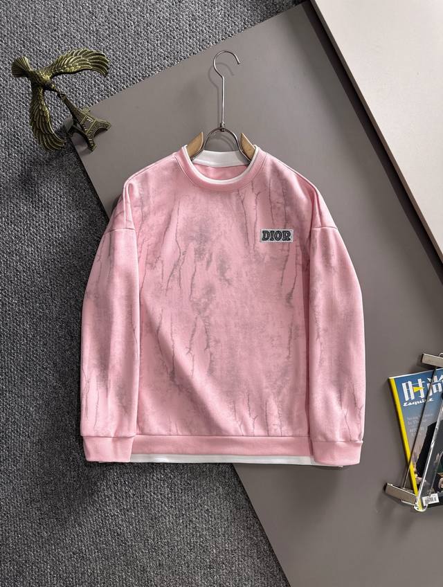 迪奥独家首发25Ss秋冬新款连帽卫衣长袖男女同款 众多明星同款 一般小作坊根本复制不了的工艺 不管是材质还是细节还原度以及工艺制作方面不惧任何挑战，只为给大家奉