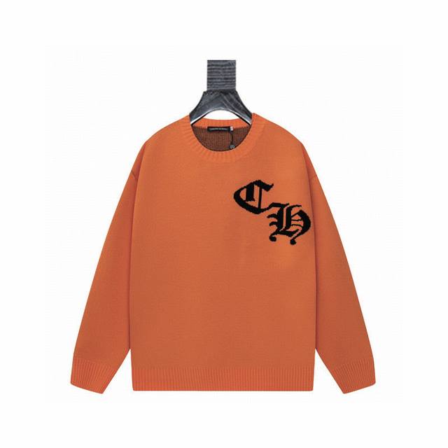 克罗心 圆领针织提花毛衣 DDD 这类单品属于街头潮流风格，常见于年轻时尚品牌线，以“复古字体+宽松版型”为核心设计点，适配年轻群体的日常穿搭需求。 DDD 码