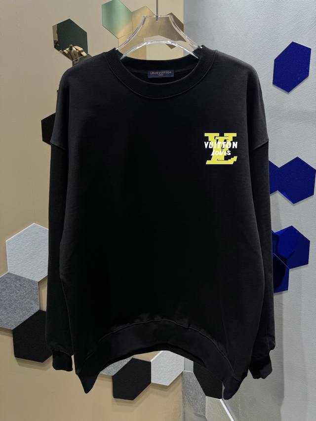 Louis Vuitton 路易威登 2025Ss Lv大师设计潮牌新品印花圆领卫衣 秋冬最新砖柜同步 宽松版型 时尚又个性 超级百搭好看的一款 男女都非常合适