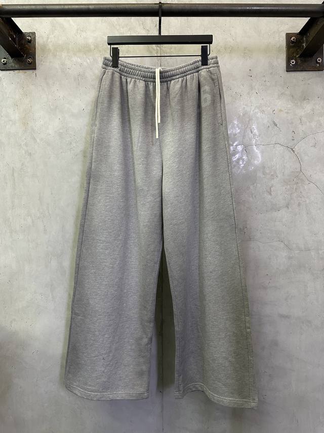 Acne Studios Ss25 印花徽标运动裤 DDD 面料:采用花纱柔绒锦棉 质感上乘 舒适贴肤 灰调雅韵定制五金 螺纹 辅料 对版对位 男女同款 DDD