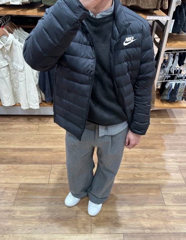 鹅绒版本 不是鹅绒免费送 DDD 高充绒量140克 超蓬松 DDD Nike 耐克专柜经典白鹅绒排骨羽绒服 DDD 不是白鹅绒 绒子含量90% 免费送 DDD