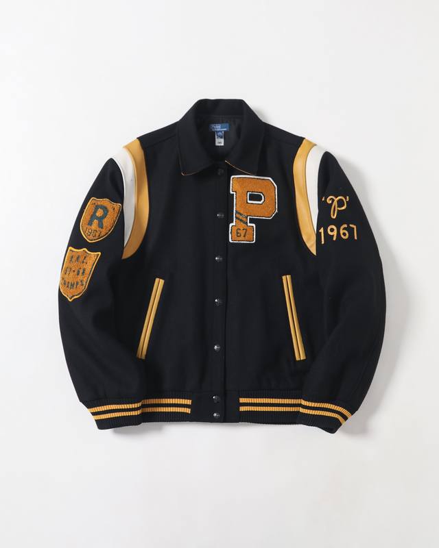 顶级版本 DDD Polo Ralph Lauren 拉夫劳伦秀款棒球服外套男女同款 DDD 拉夫最新秀款，当美式复古的率性，遇见荷兰Vogue的挑剔眼光，这件